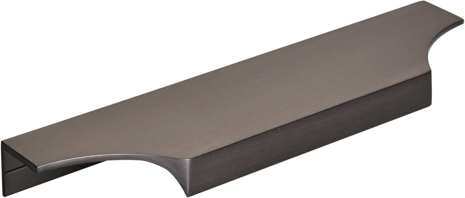 imageAmerock Cabinet Edge Pull Satin Nickel 4916 inch 116 mm Center to Center Extent 1 Pack Drawer Pull Drawer Handle Cabinet HardwareBlack Chrome