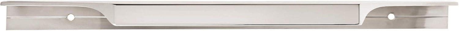 imageAmerock Cabinet Edge Pull Satin Nickel 4916 inch 116 mm Center to Center Extent 1 Pack Drawer Pull Drawer Handle Cabinet HardwareSatin Nickel