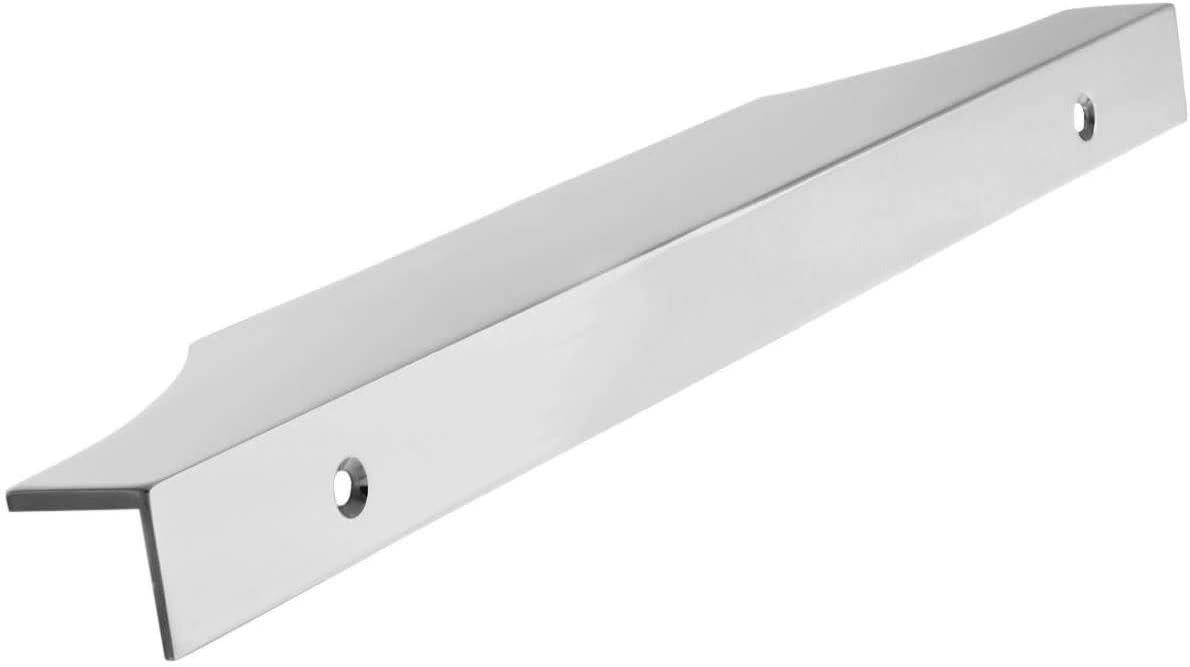 imageAmerock Cabinet Edge Pull Satin Nickel 4916 inch 116 mm Center to Center Extent 1 Pack Drawer Pull Drawer Handle Cabinet HardwareSatin Nickel