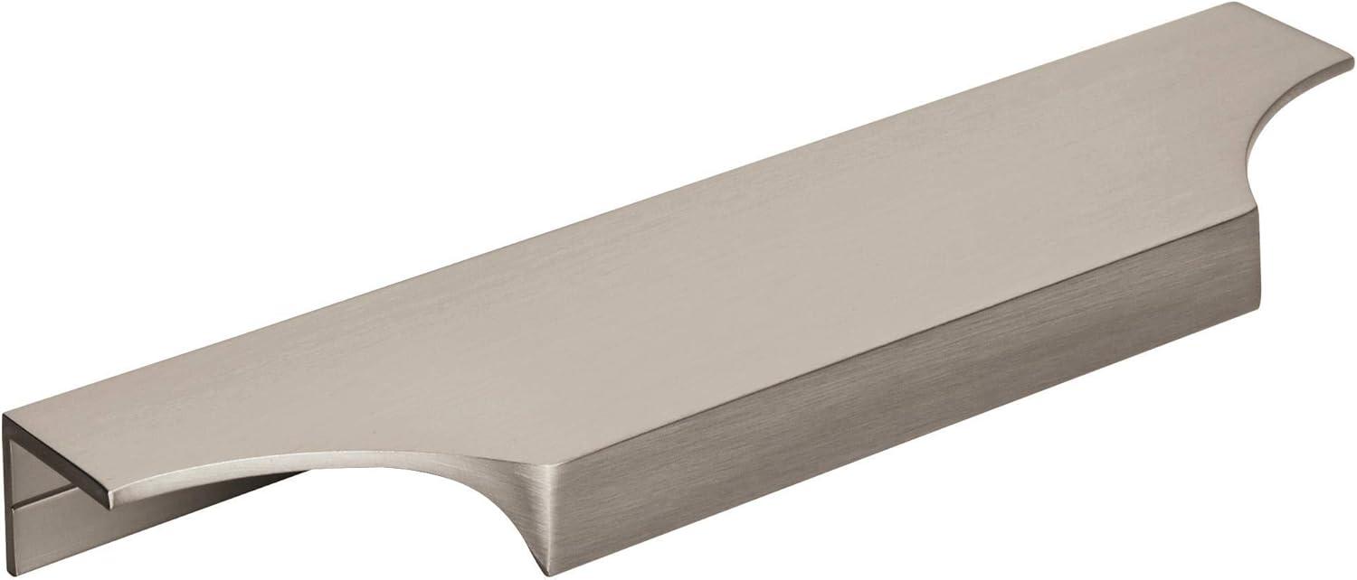 imageAmerock Cabinet Edge Pull Satin Nickel 4916 inch 116 mm Center to Center Extent 1 Pack Drawer Pull Drawer Handle Cabinet HardwareSatin Nickel