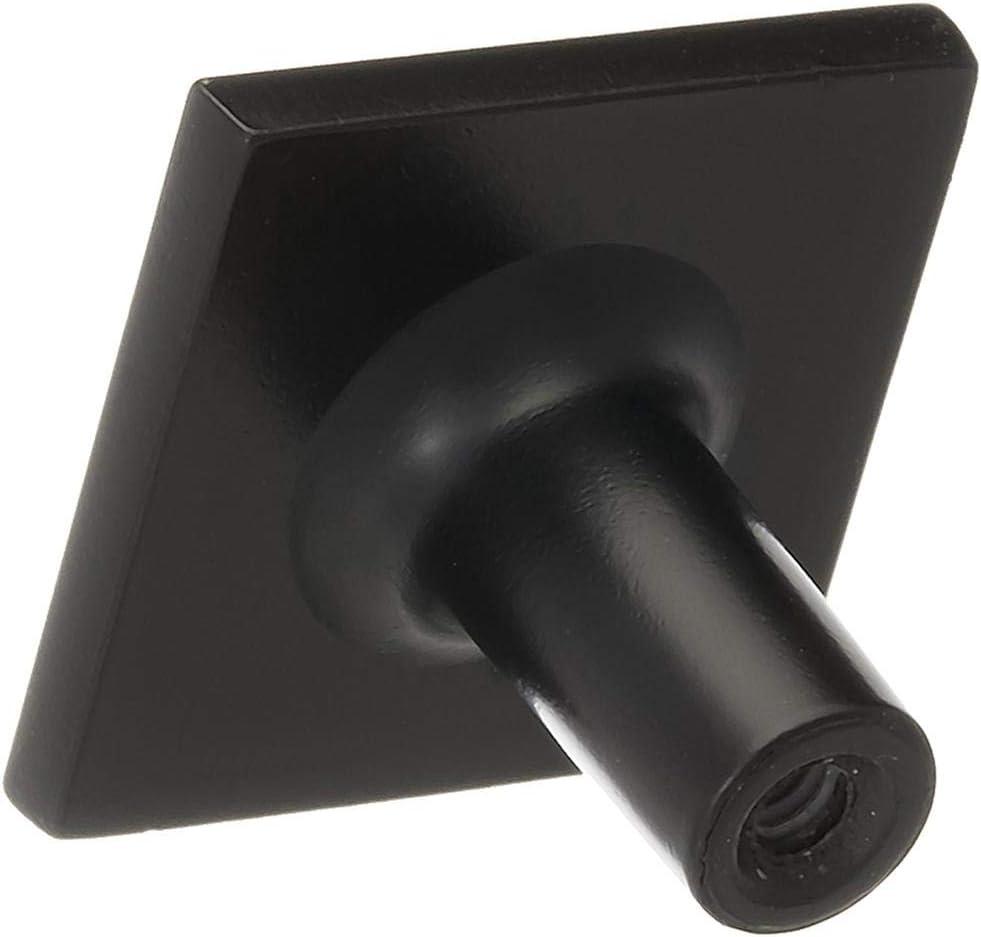 imageAmerock Cabinet Knob Matte Black 118 inch 29 mm Length Extensity 10 Pack Drawer Knob Cabinet Hardware