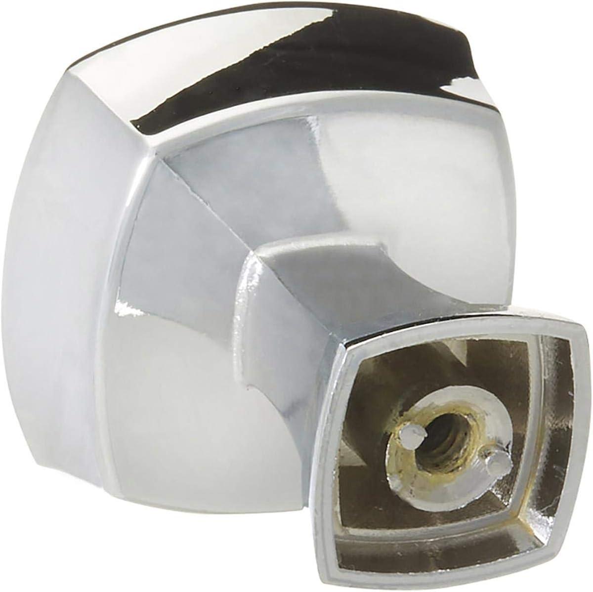 imageAmerock Cabinet Knob Polished Chrome 114 inch 32 mm Length Stature 10 Pack Drawer Knob Cabinet HardwarePolished Chrome