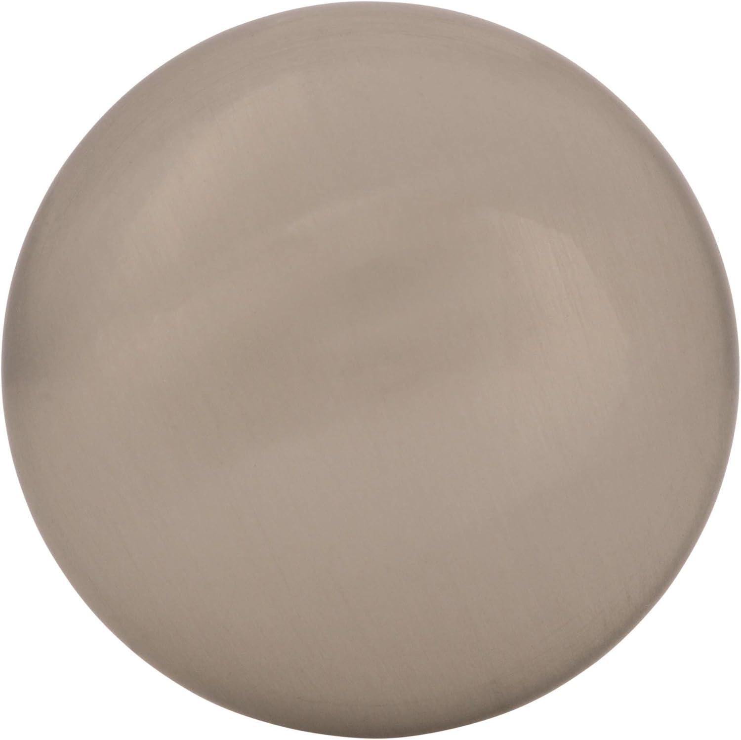 imageAmerock Cabinet Knob Satin Nickel 114 inch 32 mm Diameter Edona Drawer Knob Cabinet Hardware Pack of 10Satin Nickel