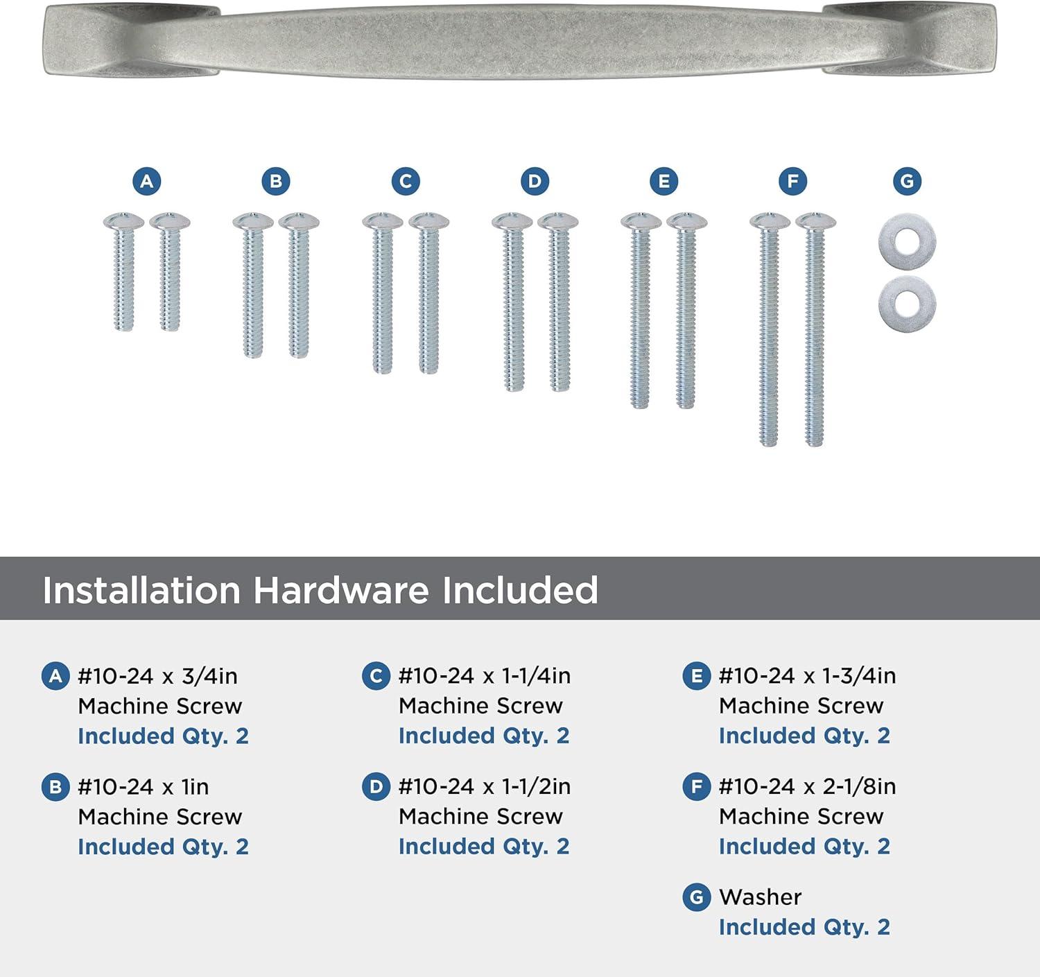 imageAmerock Cabinet Pull Aged Pewter 334 inch 96 mm Center to Center Highland Ridge 1 Pack Drawer Pull Drawer Handle Cabinet HardwareAged Pewter