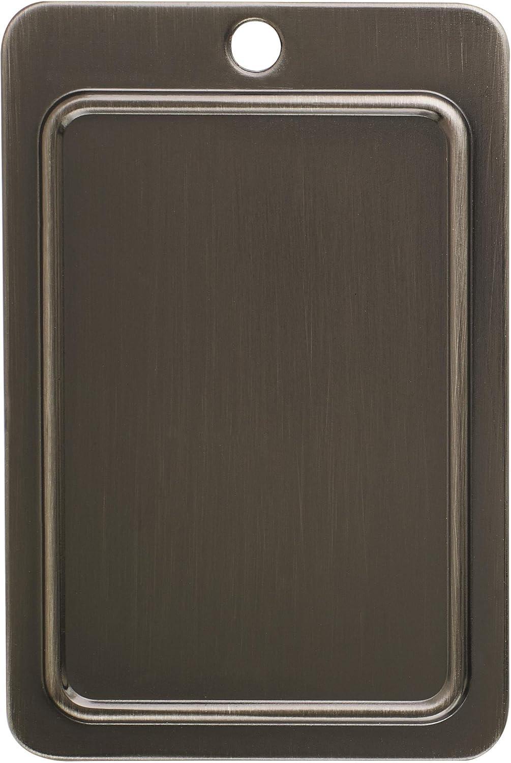 imageAmerock Cabinet Pull Gunmetal 1878 inch 480 mm Center to Center Bar Pulls 1 Pack Drawer Pull Drawer Handle Cabinet Hardware