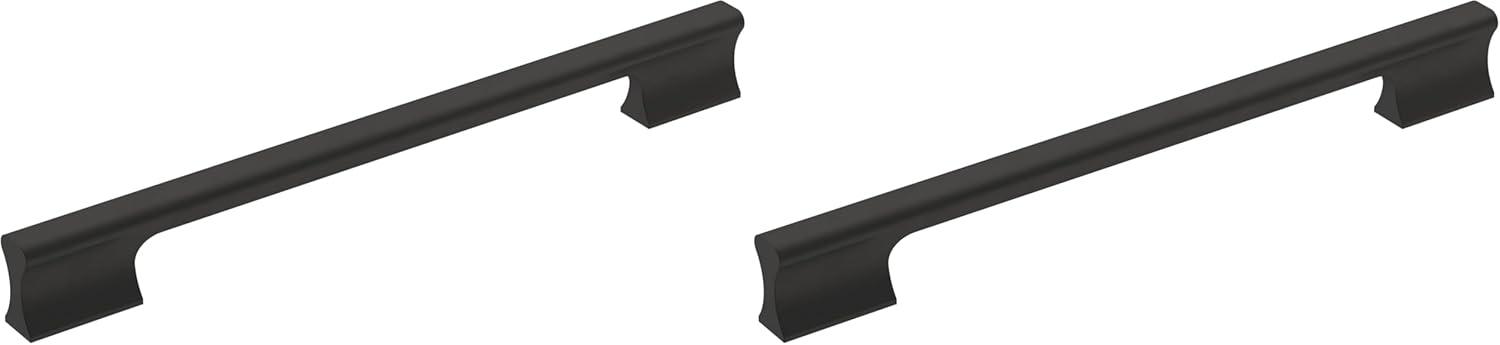 imageAmerock Cabinet Pull Matte Black 6516 inch 160 mm CentertoCenter Status 1 Pack Drawer Pull Cabinet Handle Cabinet HardwareMatte Black