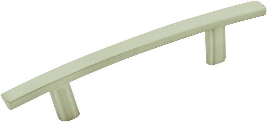 imageAmerock Cabinet Pull Oil Rubbed Bronze 3 inch 76 mm Center to Center Cyprus 1 Pack Drawer Pull Drawer Handle Cabinet HardwareSatin Nickel