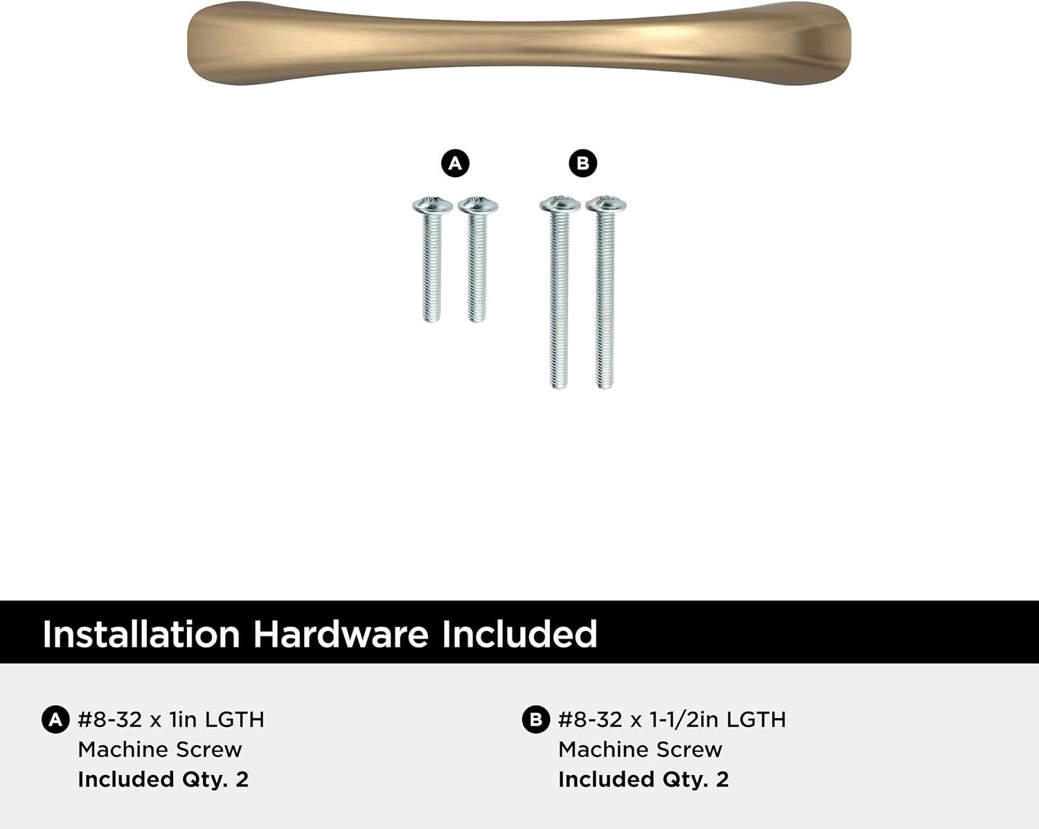 imageAmerock Cabinet Pull Satin Nickel 334 inch 96 mm Center to Center Vaile 10 Pack Drawer Pull Drawer Handle Cabinet HardwareChampagne Bronze
