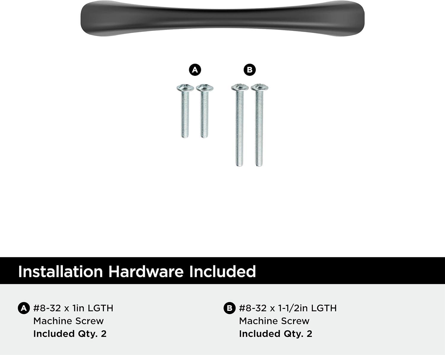 imageAmerock Cabinet Pull Satin Nickel 334 inch 96 mm Center to Center Vaile 10 Pack Drawer Pull Drawer Handle Cabinet HardwareMatte Black