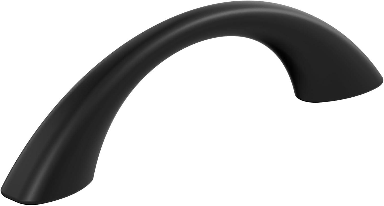 imageAmerock Cabinet Pull Satin Nickel 334 inch 96 mm Center to Center Vaile 10 Pack Drawer Pull Drawer Handle Cabinet HardwareMatte Black