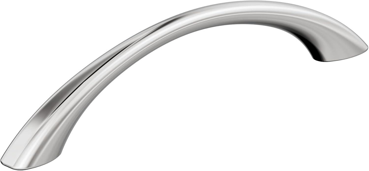 imageAmerock Cabinet Pull Satin Nickel 334 inch 96 mm Center to Center Vaile 10 Pack Drawer Pull Drawer Handle Cabinet HardwarePolished Chrome