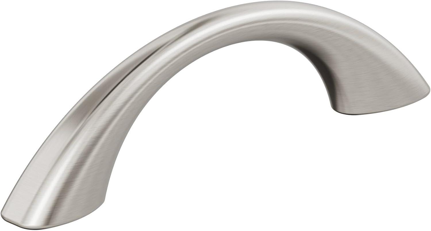 imageAmerock Cabinet Pull Satin Nickel 334 inch 96 mm Center to Center Vaile 10 Pack Drawer Pull Drawer Handle Cabinet HardwareSatin Nickel