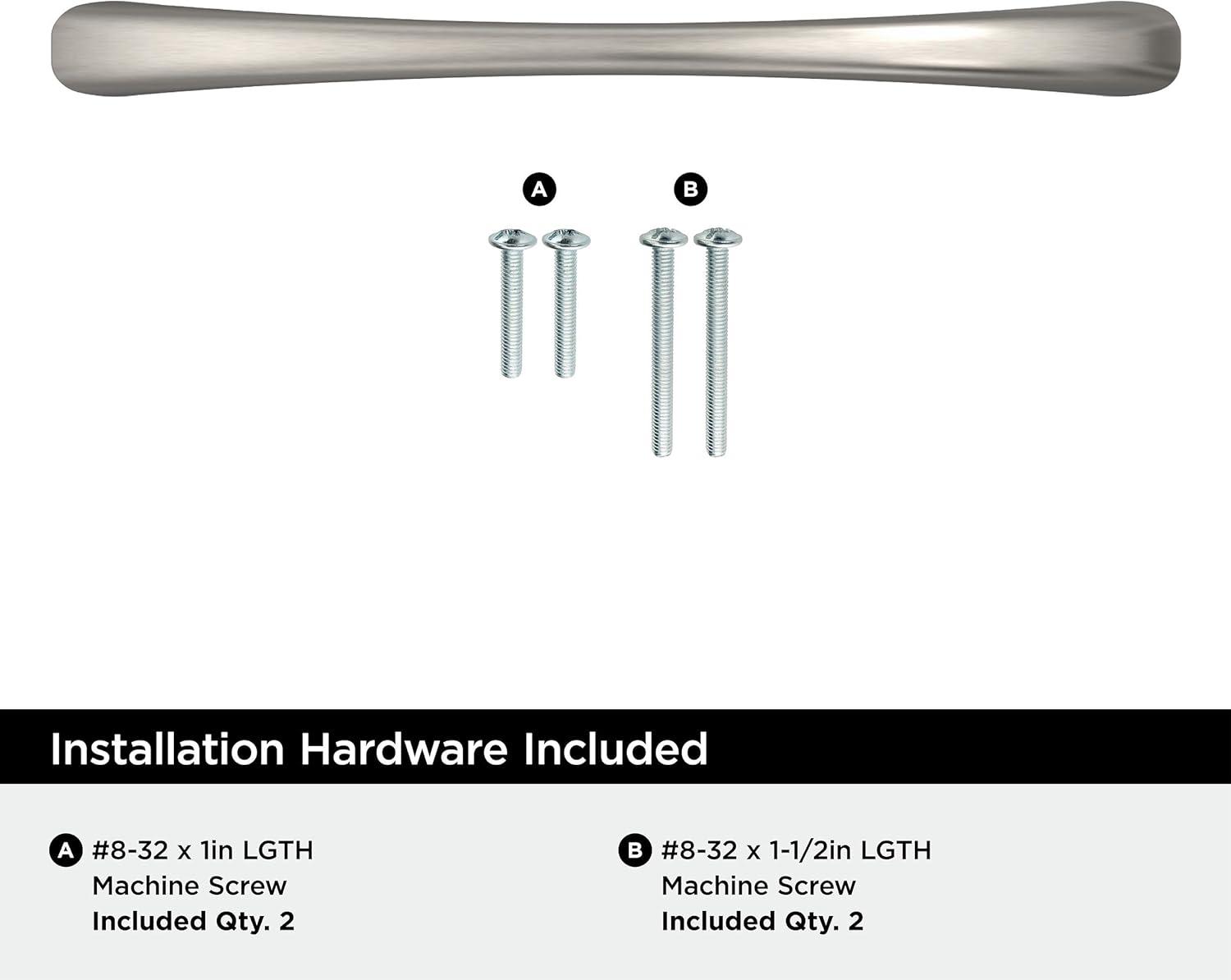 imageAmerock Cabinet Pull Satin Nickel 334 inch 96 mm Center to Center Vaile 10 Pack Drawer Pull Drawer Handle Cabinet HardwareSatin Nickel