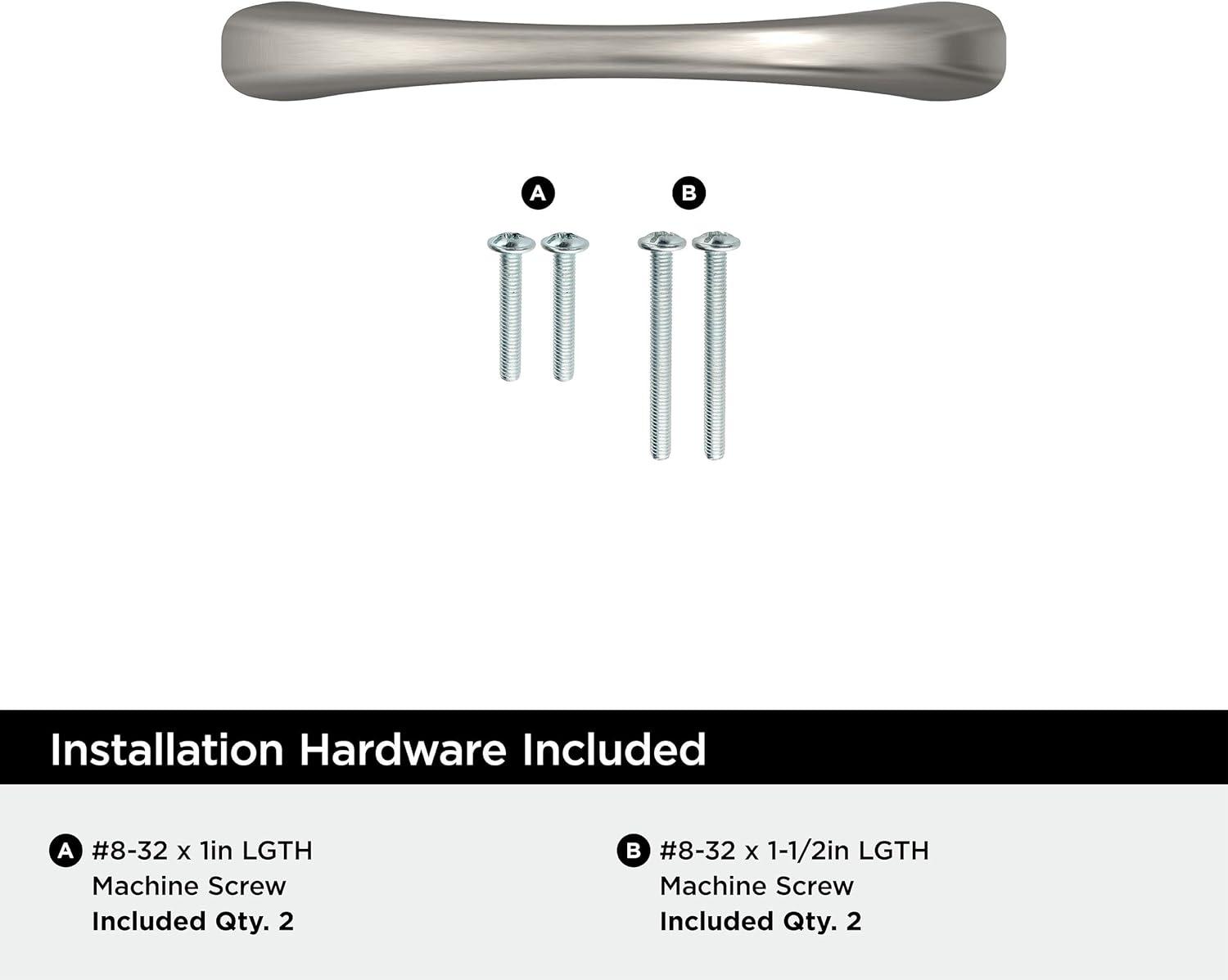 imageAmerock Cabinet Pull Satin Nickel 334 inch 96 mm Center to Center Vaile 10 Pack Drawer Pull Drawer Handle Cabinet HardwareSatin Nickel