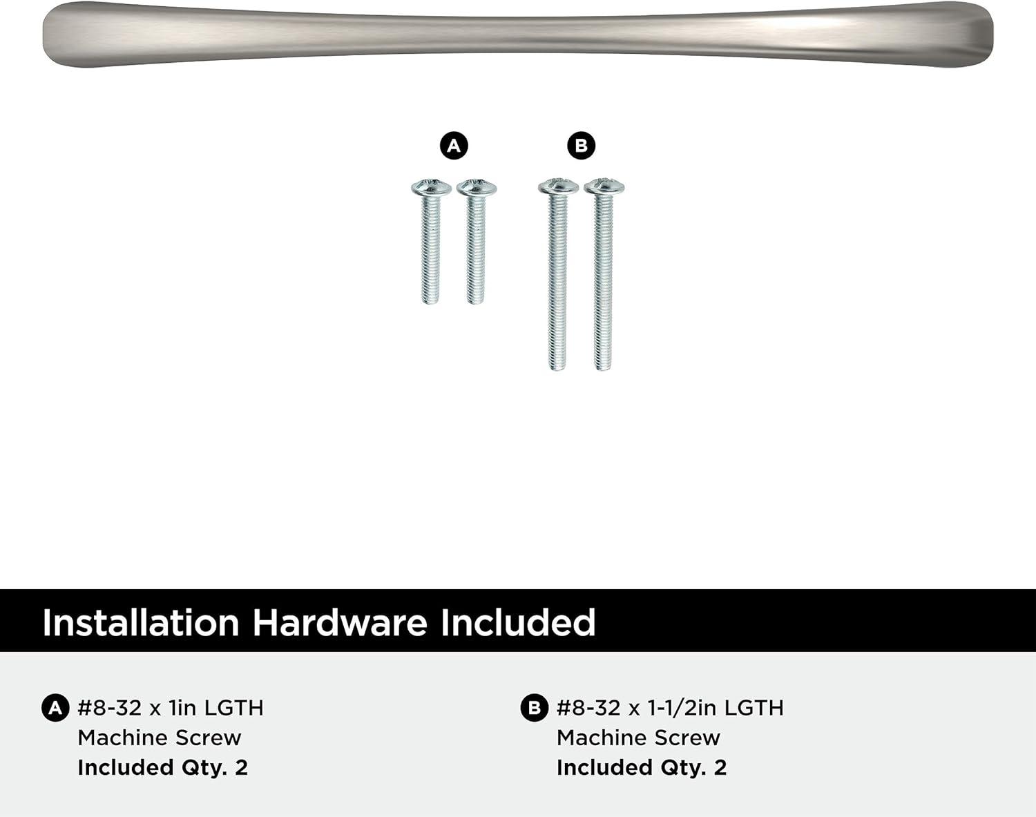 imageAmerock Cabinet Pull Satin Nickel 334 inch 96 mm Center to Center Vaile 10 Pack Drawer Pull Drawer Handle Cabinet HardwareSatin Nickel