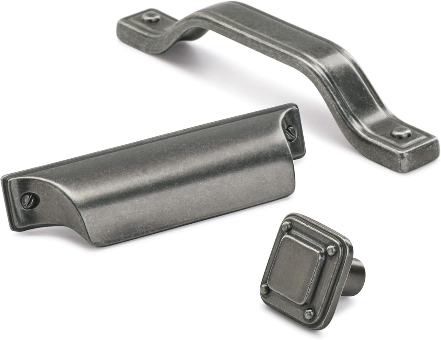 imageAmerock Kitchen Cabinet Pull Antique Iron 6516 in 160 mm CentertoCenter Jolene 1 Pack Furniture Hardware Cabinet Handle Bathroom Drawer PullAntique Iron