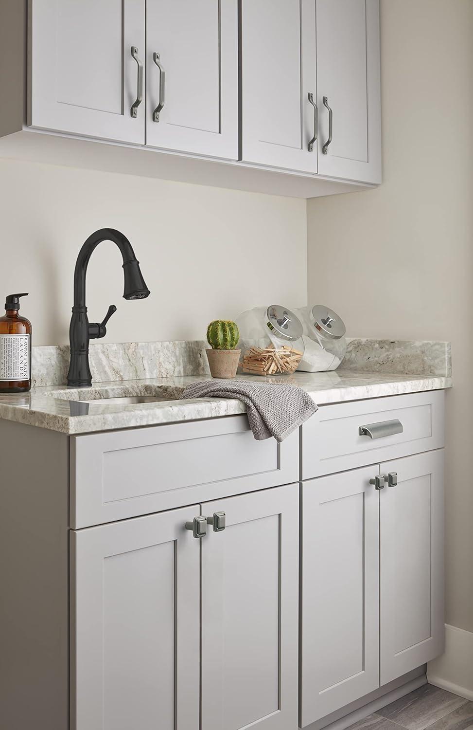 imageAmerock Kitchen Cabinet Pull Antique Iron 6516 in 160 mm CentertoCenter Jolene 1 Pack Furniture Hardware Cabinet Handle Bathroom Drawer PullAntique Iron