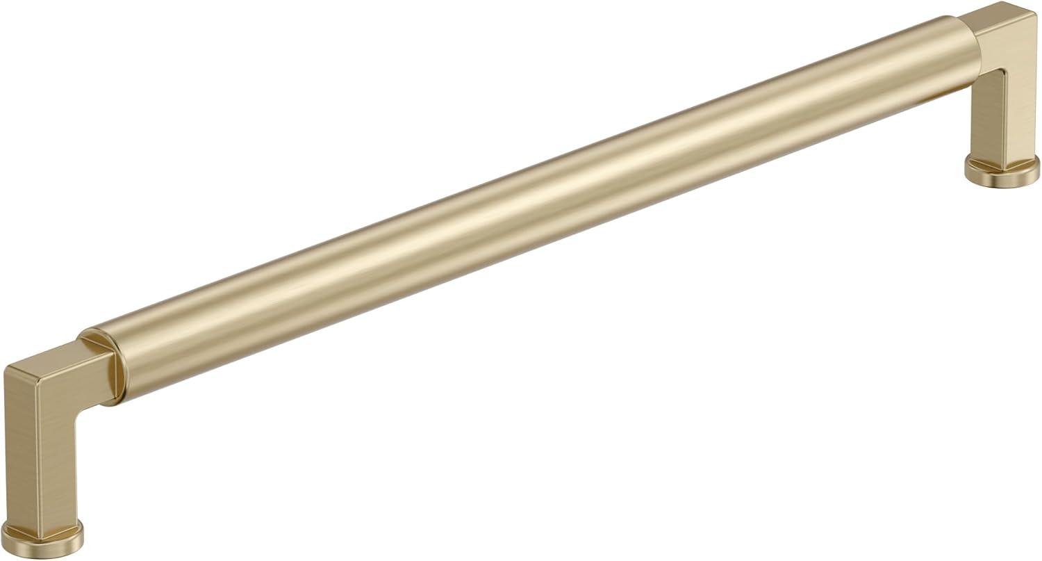 imageAmerock Balon 12 inch 305mm CentertoCenter Polished Chrome Appliance Pull BP3749026Golden Champagne