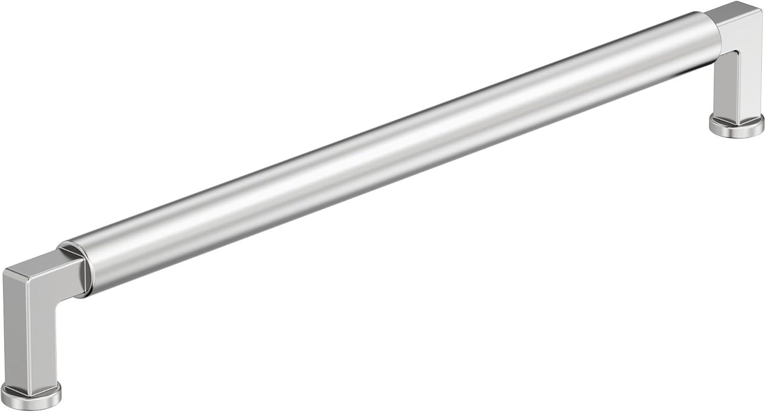 imageAmerock Balon 12 inch 305mm CentertoCenter Polished Chrome Appliance Pull BP3749026Polished Chrome