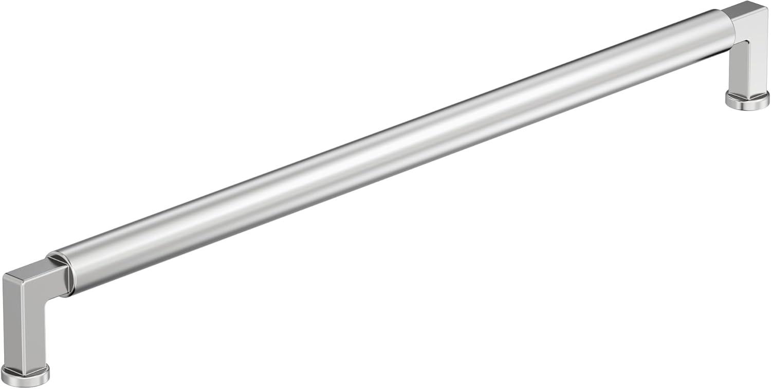 imageAmerock Balon 12 inch 305mm CentertoCenter Polished Chrome Appliance Pull BP3749026Polished Chrome
