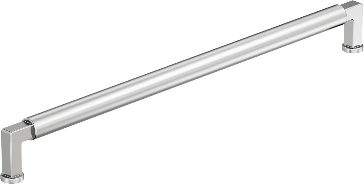 imageAmerock Balon 12 inch 305mm CentertoCenter Polished Chrome Appliance Pull BP3749026Polished Chrome