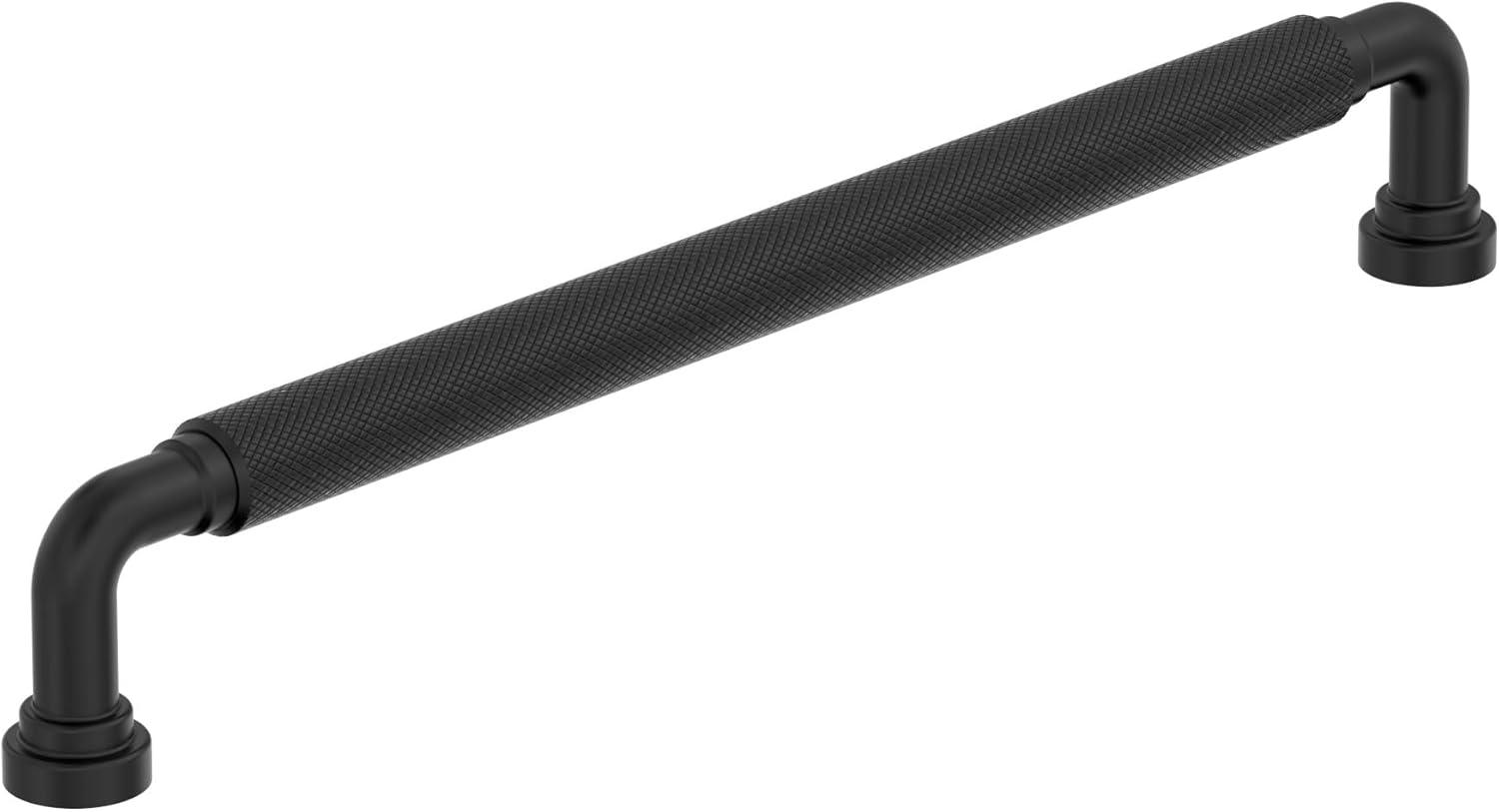 imageAmerock Collet 1258 inch 320mm CentertoCenter Polished Chrome Cabinet Pull BP3768826Matte Black