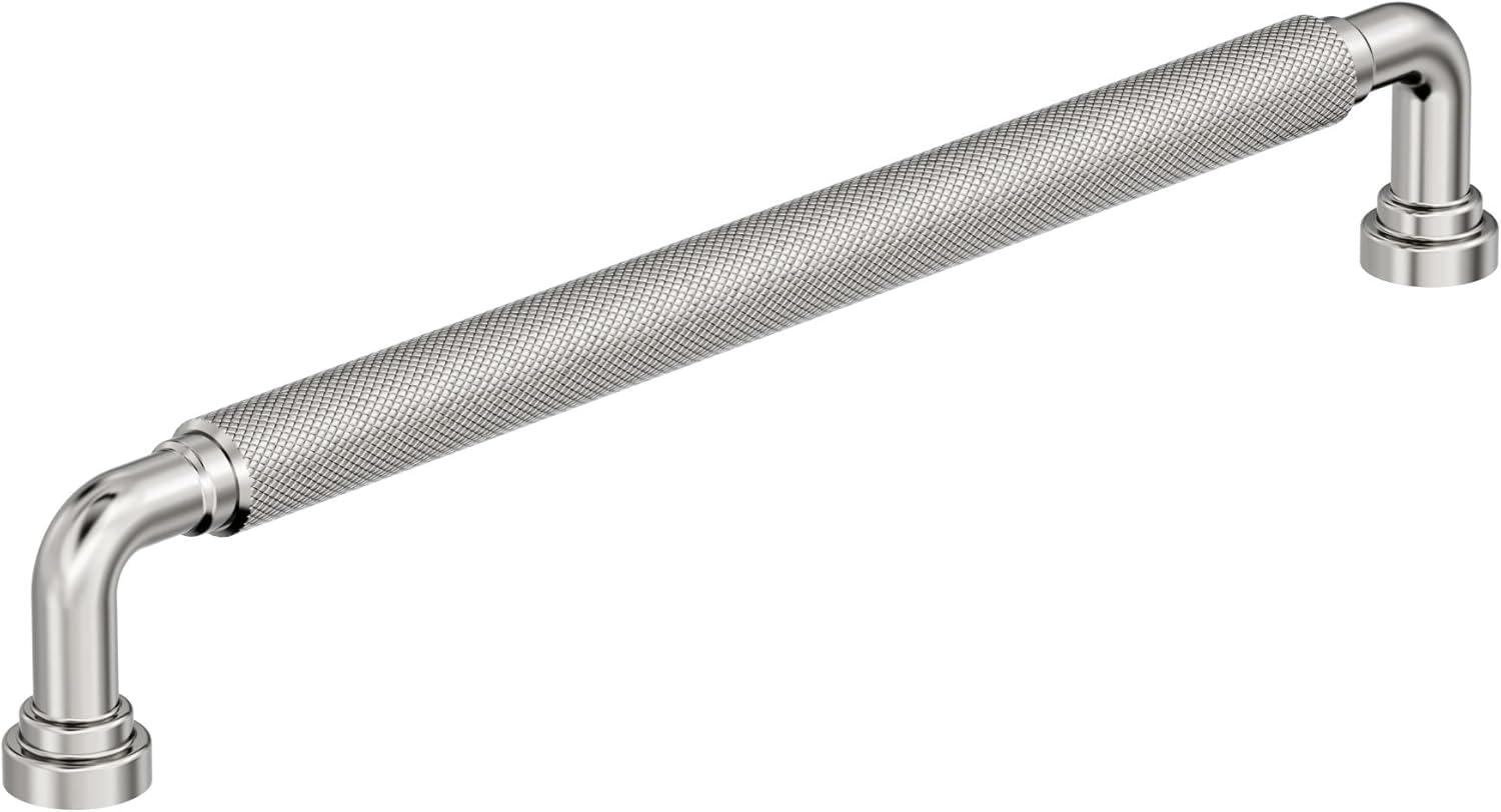 imageAmerock Collet 1258 inch 320mm CentertoCenter Polished Chrome Cabinet Pull BP3768826Polished Nickel