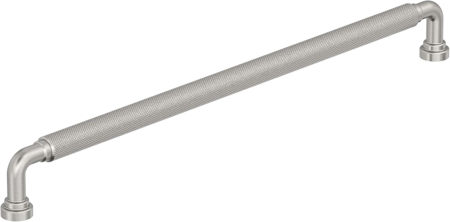imageAmerock Collet 1258 inch 320mm CentertoCenter Polished Chrome Cabinet Pull BP3768826Satin Nickel