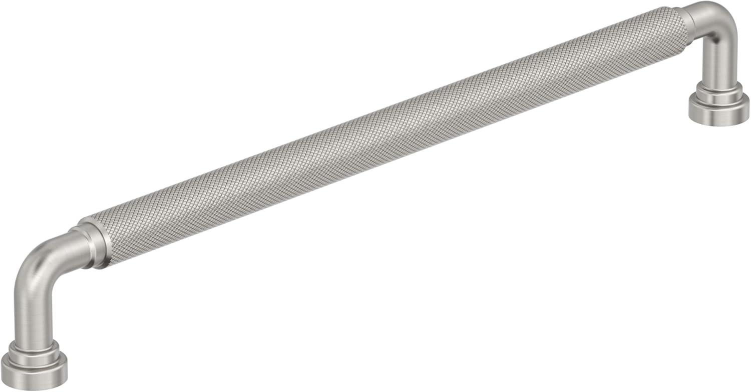 imageAmerock Collet 1258 inch 320mm CentertoCenter Polished Chrome Cabinet Pull BP3768826Satin Nickel