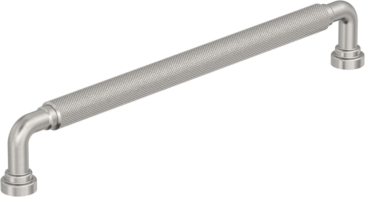 imageAmerock Collet 1258 inch 320mm CentertoCenter Polished Chrome Cabinet Pull BP3768826Satin Nickel