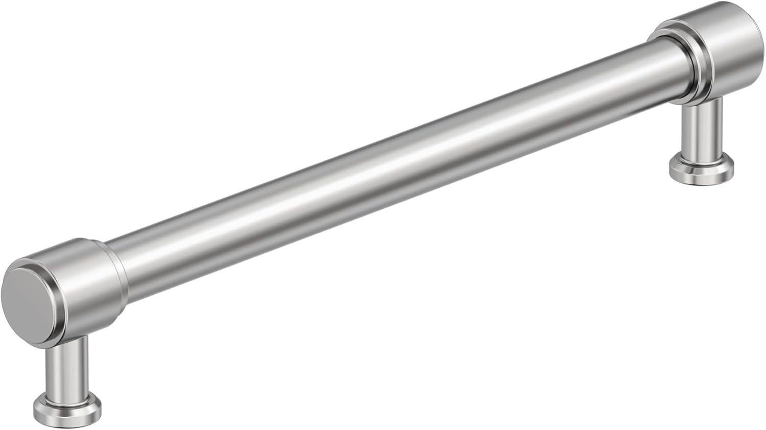 imageAmerock Faircrest 3 inch 76mm CentertoCenter Champagne Bronze Cabinet Pull BP37462CZPolished Chrome