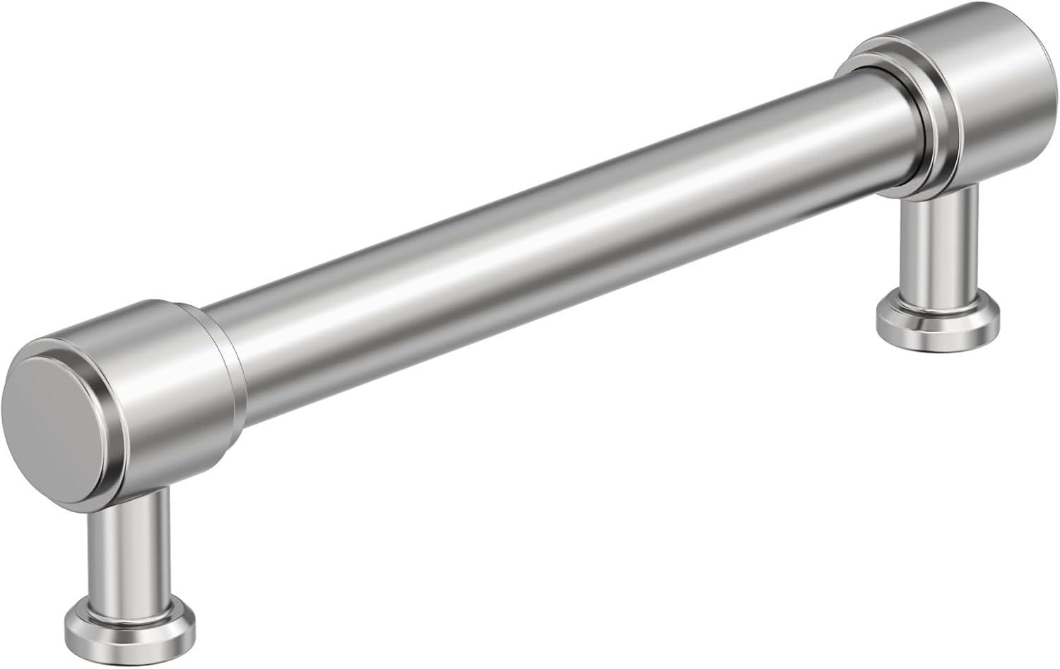 imageAmerock Faircrest 3 inch 76mm CentertoCenter Champagne Bronze Cabinet Pull BP37462CZPolished Chrome