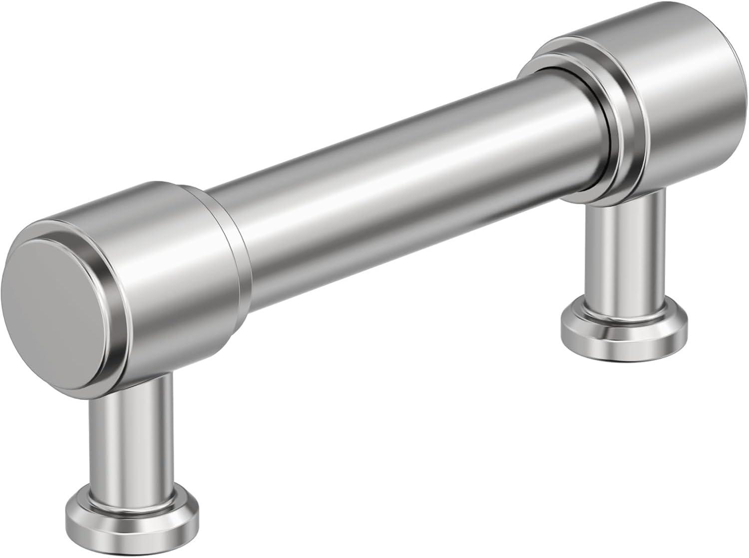 imageAmerock Faircrest 3 inch 76mm CentertoCenter Champagne Bronze Cabinet Pull BP37462CZPolished Chrome