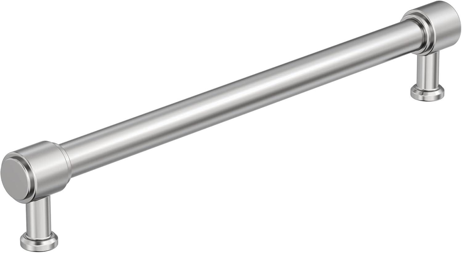 imageAmerock Faircrest 3 inch 76mm CentertoCenter Champagne Bronze Cabinet Pull BP37462CZPolished Chrome