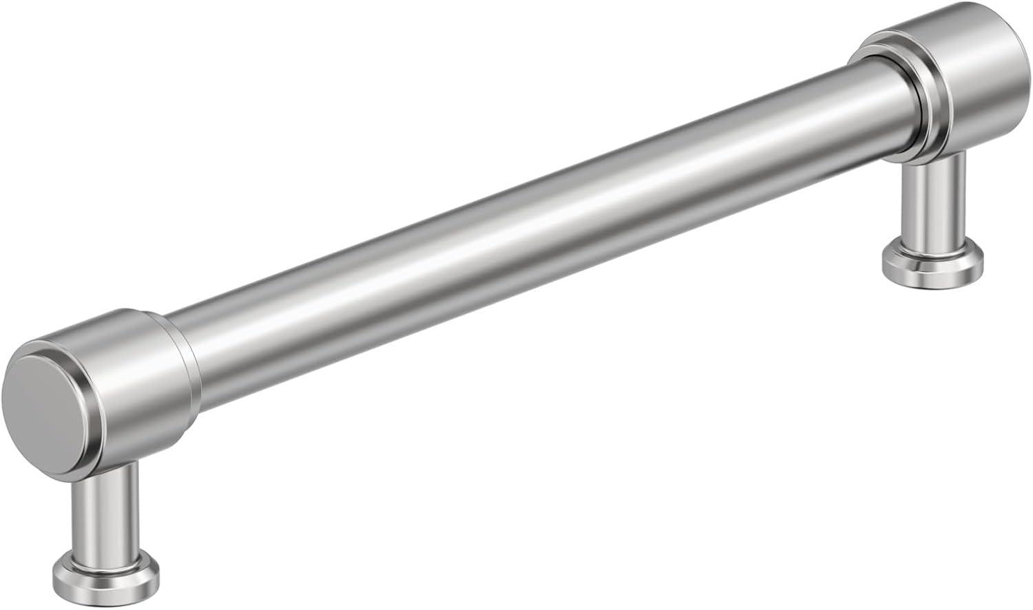 imageAmerock Faircrest 3 inch 76mm CentertoCenter Champagne Bronze Cabinet Pull BP37462CZPolished Chrome