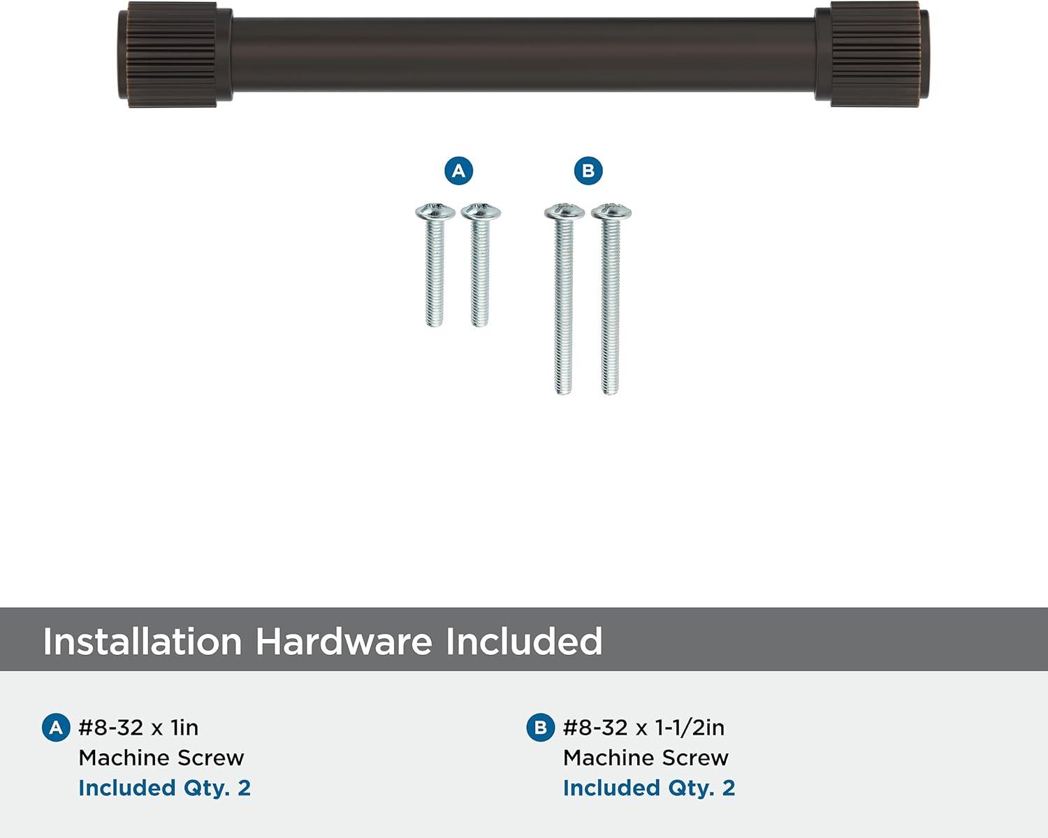 imageAmerock Farewind 81316 inch 224mm CentertoCenter Polished Chrome Cabinet Pull BP3780726Oil Rubbed Bronze