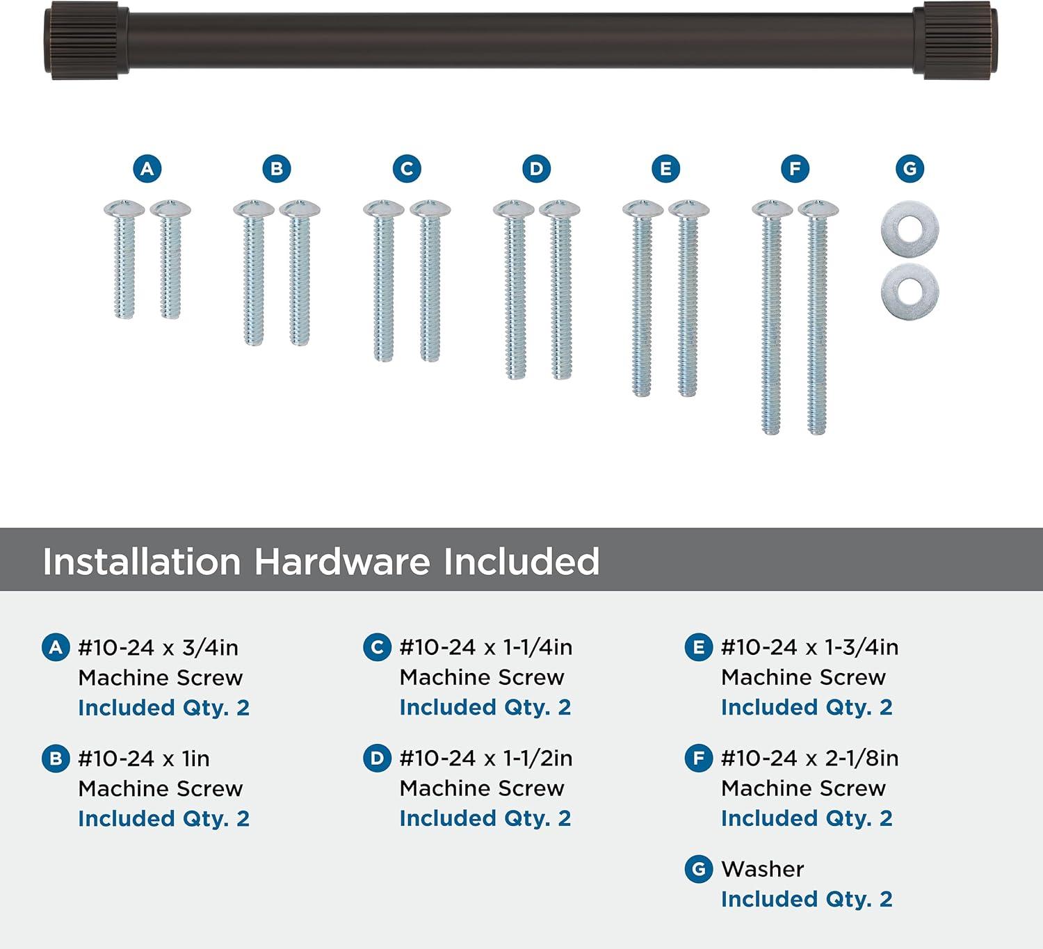 imageAmerock Farewind 81316 inch 224mm CentertoCenter Polished Chrome Cabinet Pull BP3780726Oil Rubbed Bronze