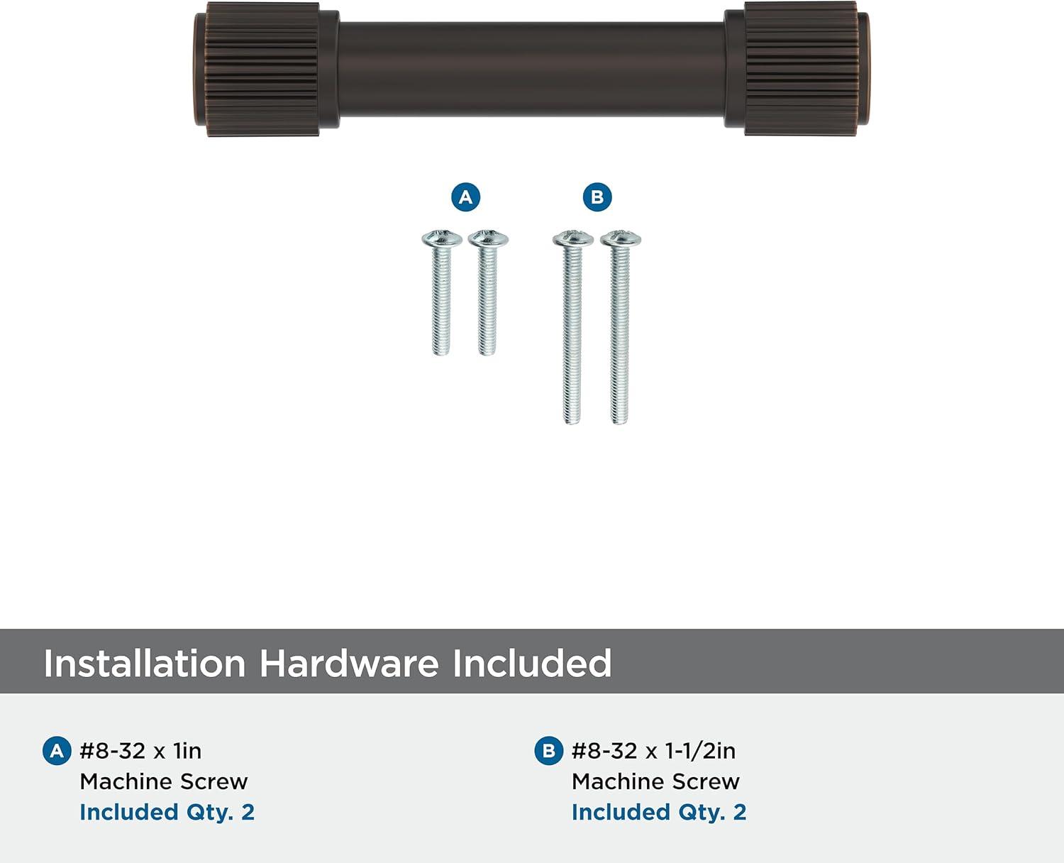 imageAmerock Farewind 81316 inch 224mm CentertoCenter Polished Chrome Cabinet Pull BP3780726Oil Rubbed Bronze