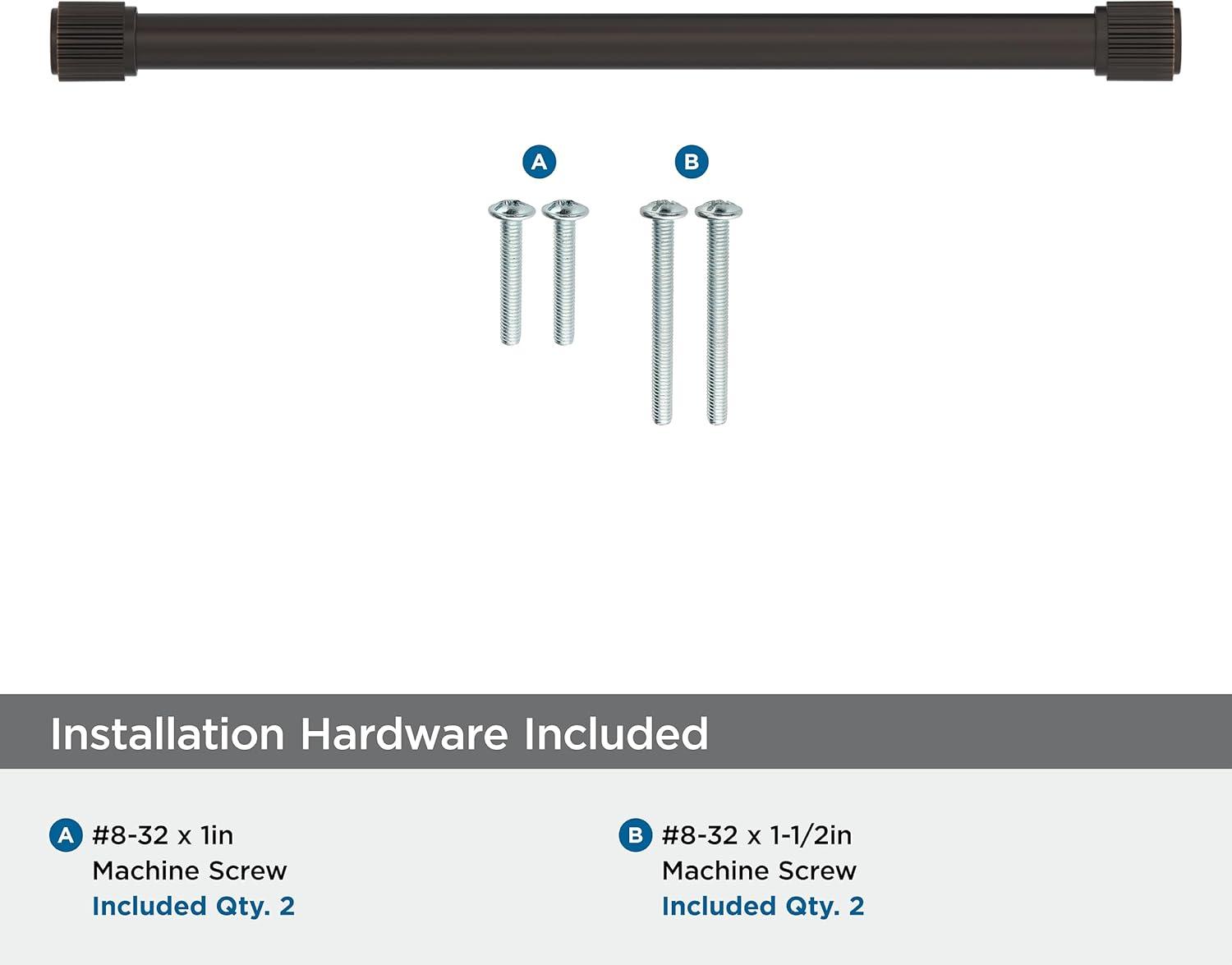 imageAmerock Farewind 81316 inch 224mm CentertoCenter Polished Chrome Cabinet Pull BP3780726Oil Rubbed Bronze
