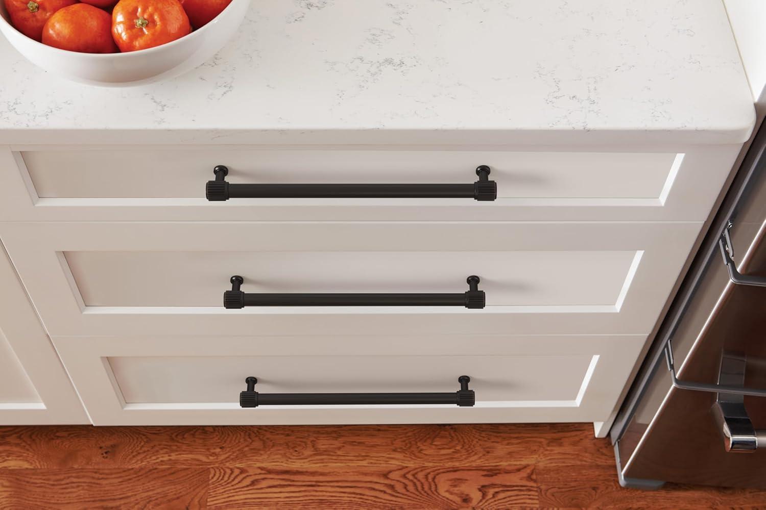 imageAmerock Farewind 81316 inch 224mm CentertoCenter Polished Chrome Cabinet Pull BP3780726Oil Rubbed Bronze