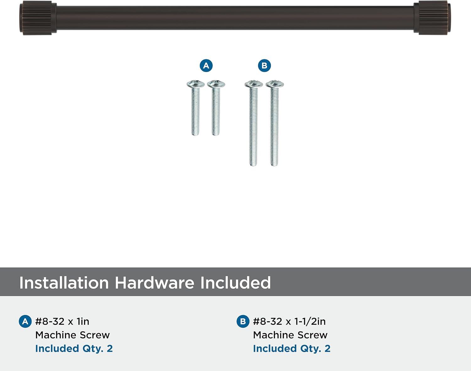 imageAmerock Farewind 81316 inch 224mm CentertoCenter Polished Chrome Cabinet Pull BP3780726Oil Rubbed Bronze