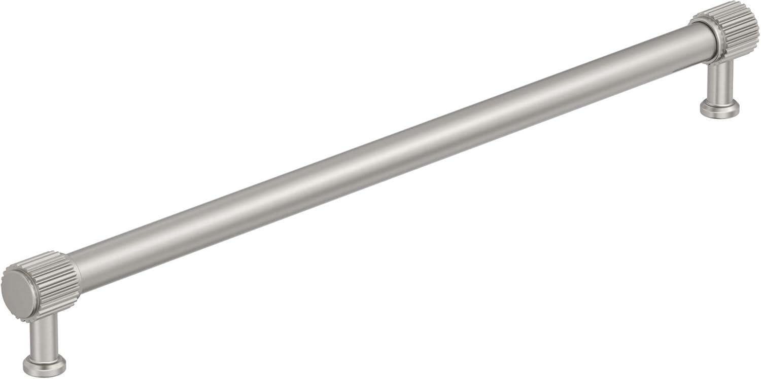 imageAmerock Farewind 81316 inch 224mm CentertoCenter Polished Chrome Cabinet Pull BP3780726Satin Nickel