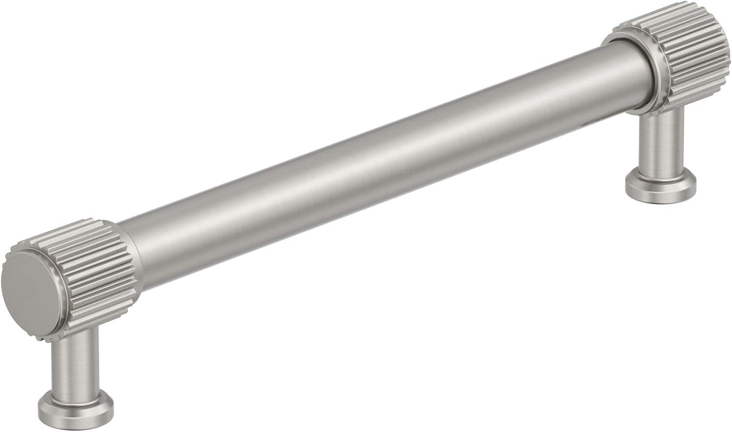 imageAmerock Farewind 81316 inch 224mm CentertoCenter Polished Chrome Cabinet Pull BP3780726Satin Nickel
