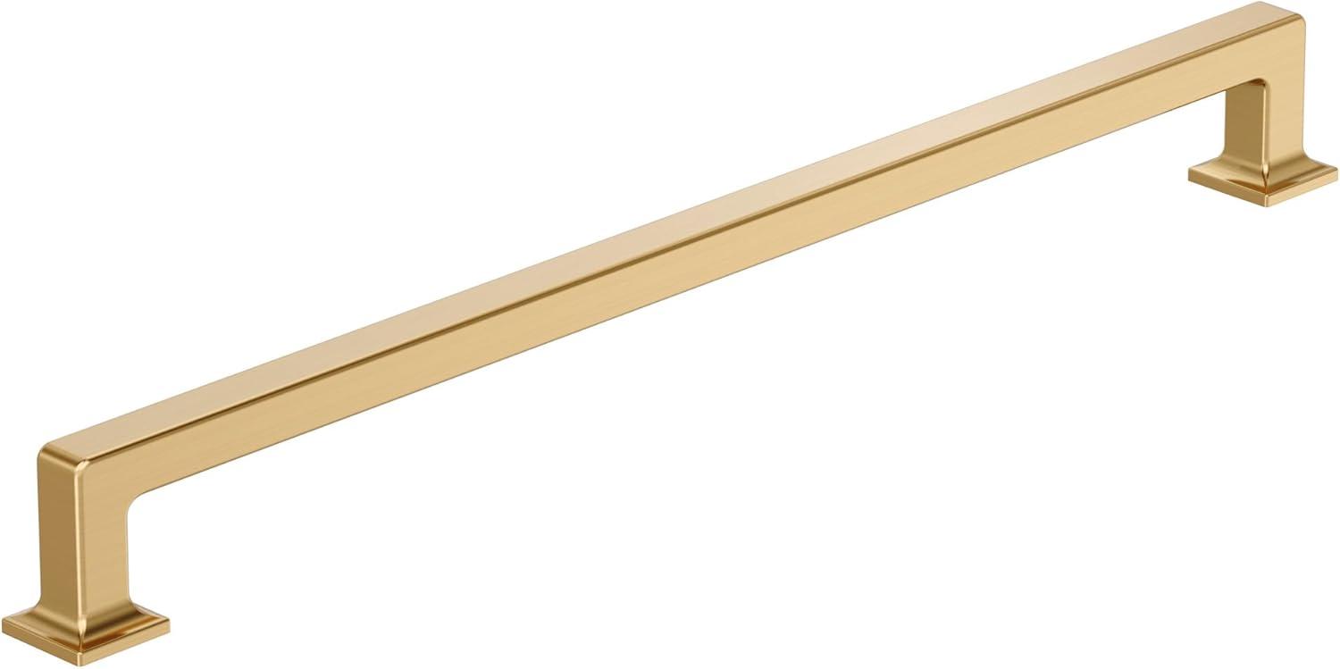 imageAmerock Lintel 81316 inch 224mm CentertoCenter Satin Nickel Cabinet Pull BP37446G10Champagne Bronze