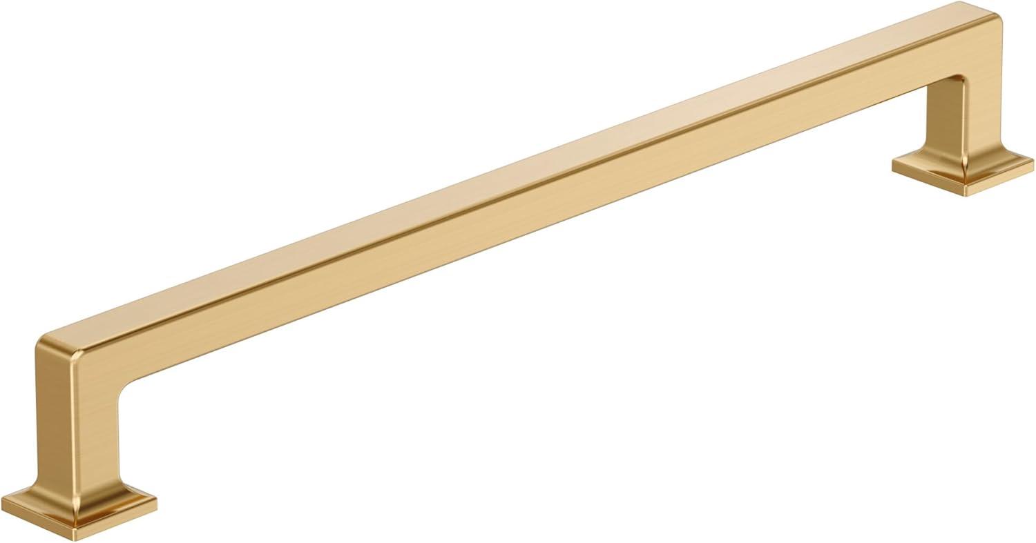 imageAmerock Lintel 81316 inch 224mm CentertoCenter Satin Nickel Cabinet Pull BP37446G10Champagne Bronze
