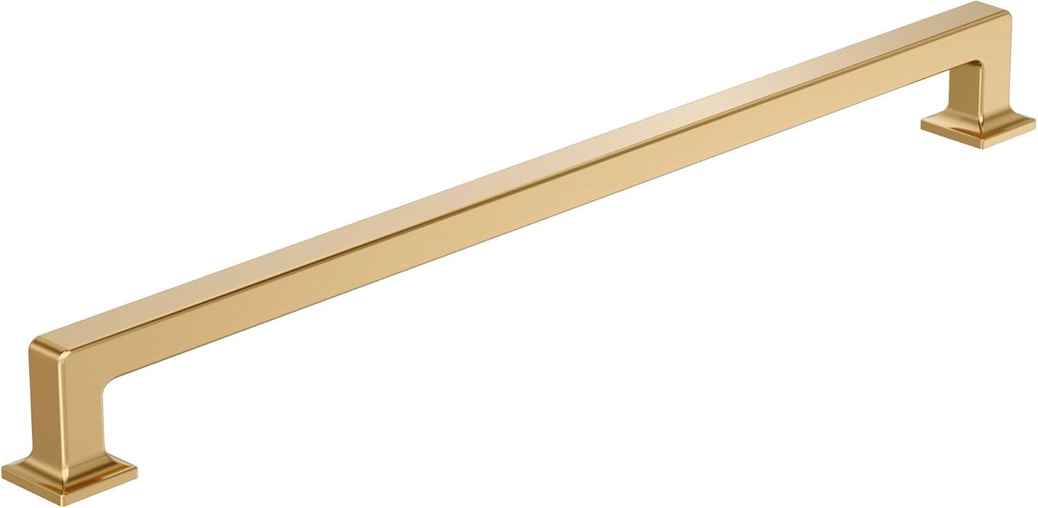 imageAmerock Lintel 81316 inch 224mm CentertoCenter Satin Nickel Cabinet Pull BP37446G10Champagne Bronze