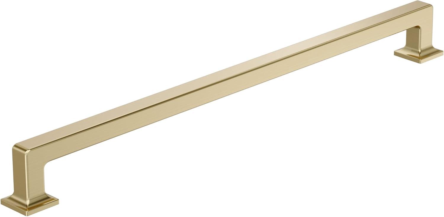 imageAmerock Lintel 81316 inch 224mm CentertoCenter Satin Nickel Cabinet Pull BP37446G10Golden Champagne