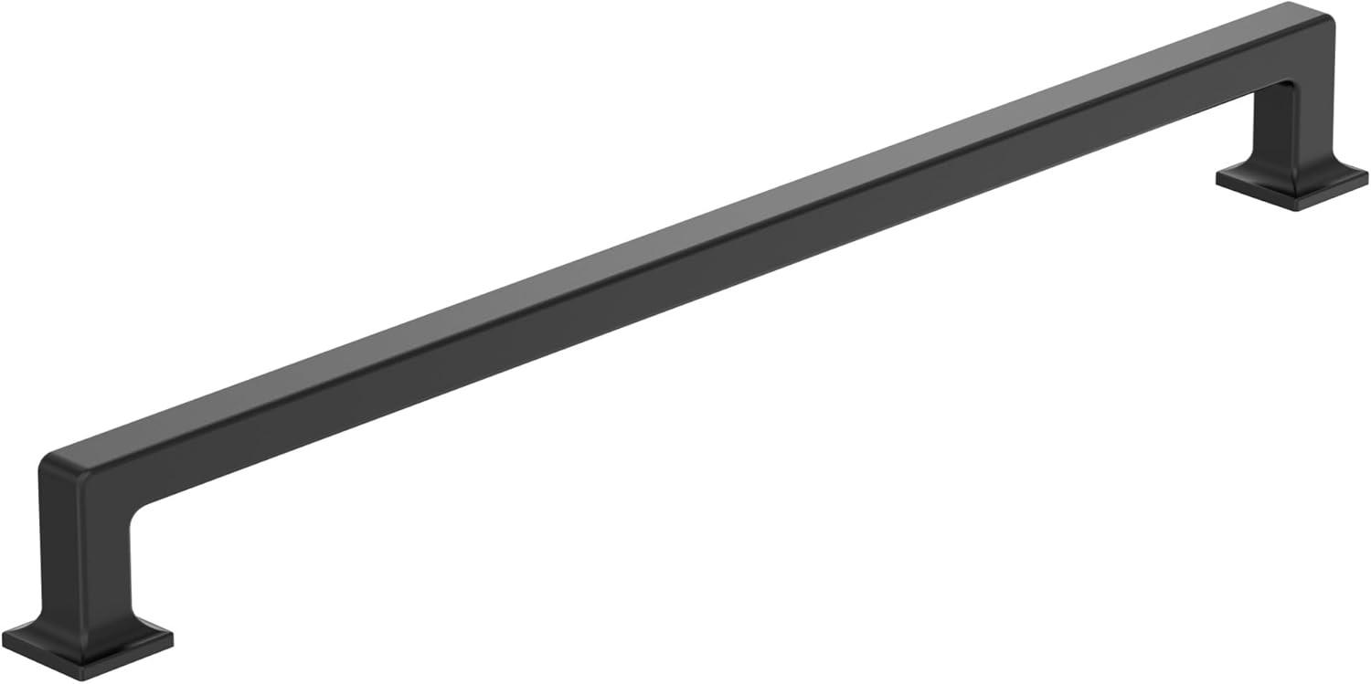 imageAmerock Lintel 81316 inch 224mm CentertoCenter Satin Nickel Cabinet Pull BP37446G10Matte Black