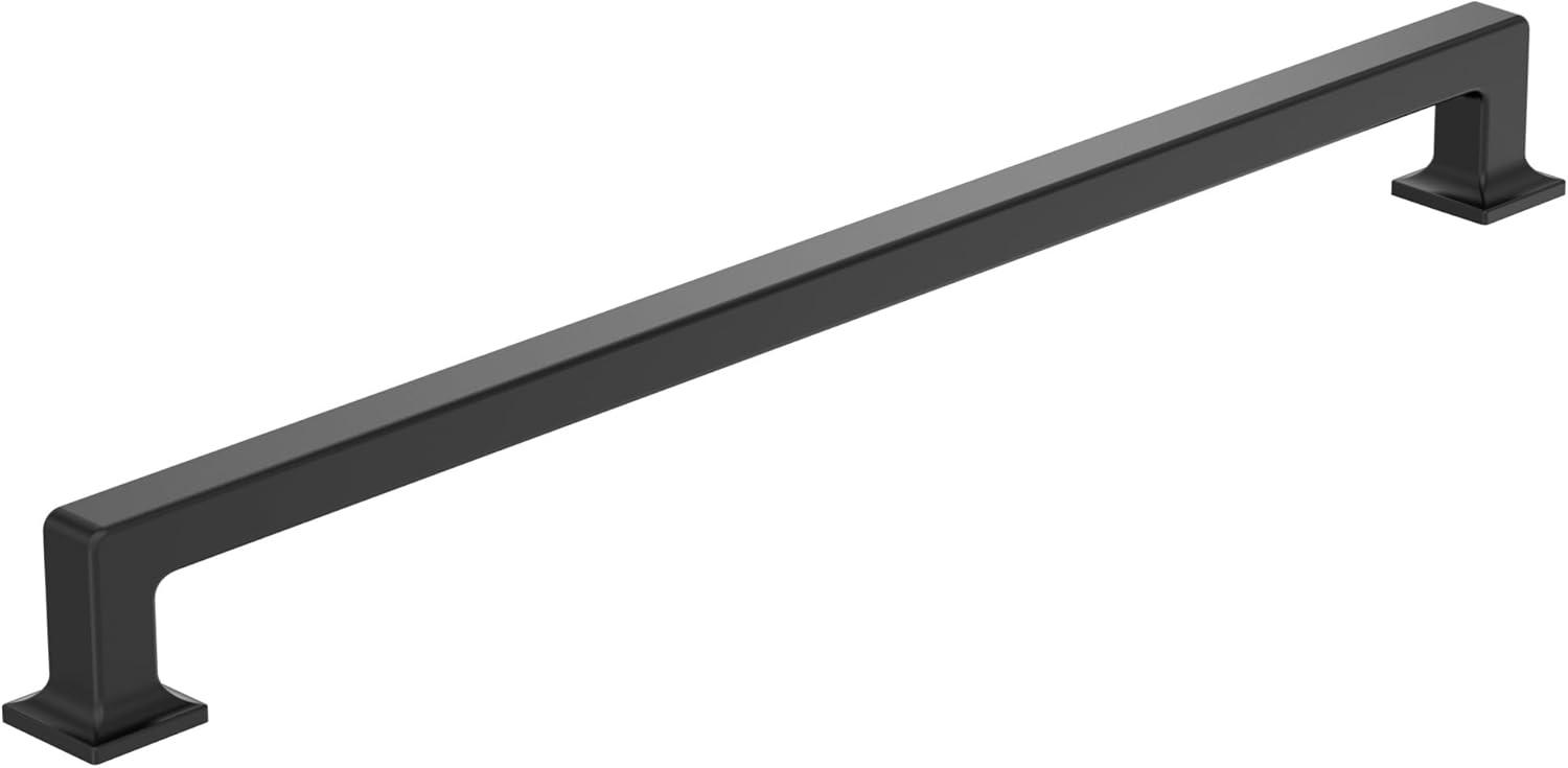 imageAmerock Lintel 81316 inch 224mm CentertoCenter Satin Nickel Cabinet Pull BP37446G10Matte Black