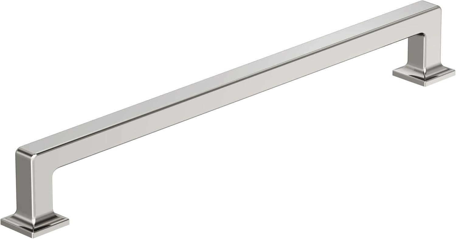 imageAmerock Lintel 81316 inch 224mm CentertoCenter Satin Nickel Cabinet Pull BP37446G10Polished Nickel